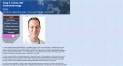 Desktop Screenshot of cohengastro.com